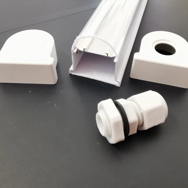 वाणिज्यिक असेंबली के लिए IP65 LED T8 इंटीग्रेटेड हाउसिंग के लाभ